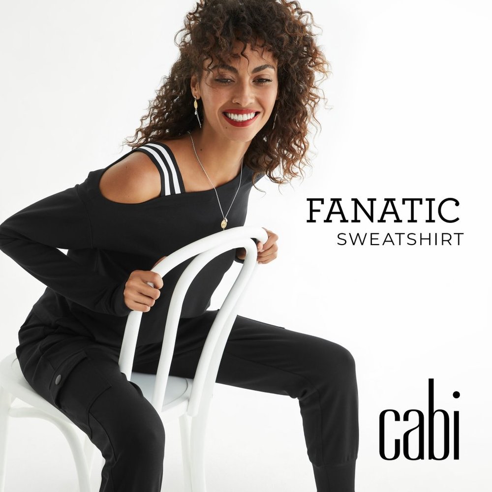 Cabi 4047 Fanatic Sweatshirt Fall 2020 Xxlarge Euc